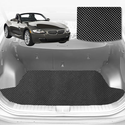 6D Diamond Car Boot Cargo Mat for BMW Z4 Roadster (E85 E86)2002-2008 Coupe | Heavy Duty Carpet Liner