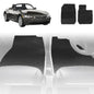6D Diamond Car Floor Mats for for BMW Z4 Roadster (E85 E86)2002-2008 Front Set | Heavy Duty Carpet Liner