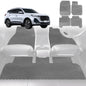 6D Diamond Car Floor Mats for Chery Tiggo 7 Pro 2023-Current-Full Set-Grey-Outback GT