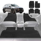 6D Diamond Car Floor Mats for Cupra Ateca 2016-Current-Full Set-Black-Outback GT