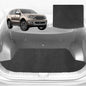 6D Diamond Car Boot Mat for Ford Everest UA2015-2021-(3rd Row seats up/7 seater)-Cargo Mat-Black-Outback GT