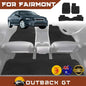 6D Diamond Car Floor Mats for Ford Fairmont 2002-2008 Full Set | Heavy Duty Carpet Liner