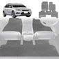 6D Diamond Car Floor Mats for Ford Focus 2011-2018-Full Set-Grey-Outback GT