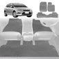 6D Diamond Car Floor Mats for Ford Focus 2005-2010-Full Set-Grey-Outback GT
