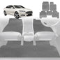 6D Diamond Car Floor Mats for Ford Mondeo 2015-2019 Wagon-Full Set-Grey-Outback GT