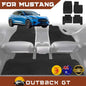 6D Diamond Car Floor Mats for Ford Mustang Mach-E 2021-Current Full Set | Heavy Duty Carpet Liner