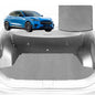 6D Diamond Car Boot Mat for Ford Mustang Mach-E 2021-Current-(upper+lower)-Cargo Mat-Grey-Outback GT