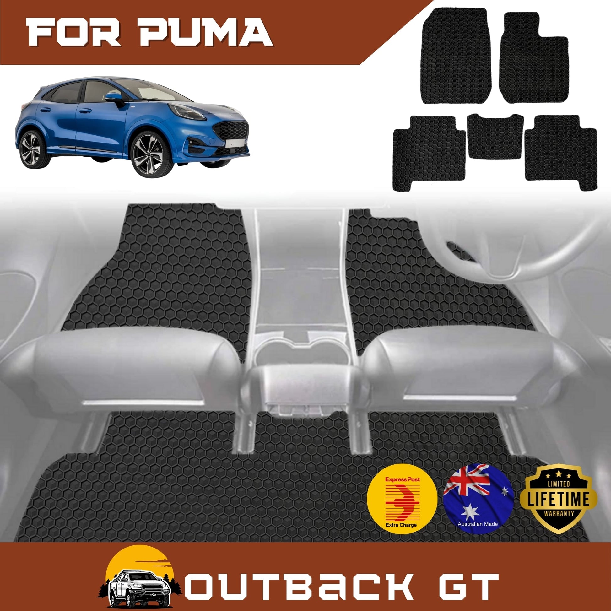 for Ford Puma 2019-Current