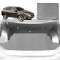 6D Diamond Car Boot Mat for Ford Territory SZ2011-2016-(3rd Row folded/5 seater)-Cargo Mat-Grey-Outback GT
