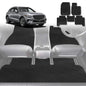 6D Diamond Car Floor Mats for Genesis GV70 2022-Current-Full Set-Black-Outback GT
