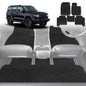6D Diamond Car Floor Mats for Haval Tank 300 2023-Current-Full Set-Black-Outback GT