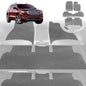 6D Diamond Car Floor Mats for Holden Acadia 2018-2021-Ultimate Set-Grey-Outback GT