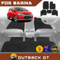 6D Diamond Car Floor Mats for Holden Barina (TM)2011-2018 Full Set | Heavy Duty Carpet Liner