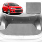 6D Diamond Car Boot Mat for Holden Barina (TM)2011-2018-Sedan-Cargo Mat-Grey-Outback GT