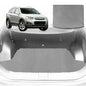 6D Diamond Car Boot Mat for Holden Captiva 7 CG, CG II2009-2015-(3rd Row seats up/7 seater)-Cargo Mat-Grey-Outback GT