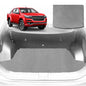 6D Diamond Car Boot Mat for Holden Colorado 7 RG2012-2020-(3rd Row folded/5 seater)-Cargo Mat-Grey-Outback GT