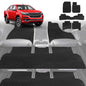 6D Diamond Car Floor Mats for Holden Colorado 7 2012-2020-Ultimate Set-Black-Outback GT