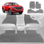 6D Diamond Car Floor Mats for Holden Colorado 7 2012-2020-Ultimate Set-Grey-Outback GT
