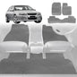 6D Diamond Car Floor Mats for Holden Commodore 1997-2006-Full Set-Grey-Outback GT