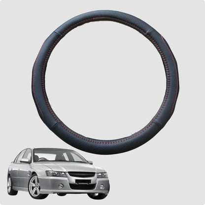 Steering Wheel Cover for Holden Commodore 1997-2006 38CM Leather | Circle