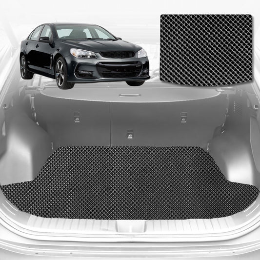 6D Diamond Car Boot Cargo Mat for Holden Commodore (VE)2007-2013 Sedan | Heavy Duty Carpet Liner