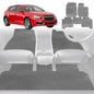 6D Diamond Car Floor Mats for Holden Cruze 2009-2016-Full Set-Grey-Outback GT