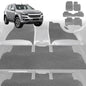 6D Diamond Car Floor Mats for Holden Trailblazer 2016-2020-Ultimate Set-Grey-Outback GT