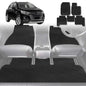 6D Diamond Car Floor Mats for Holden Trax 2013-2020-Full Set-Black-Outback GT