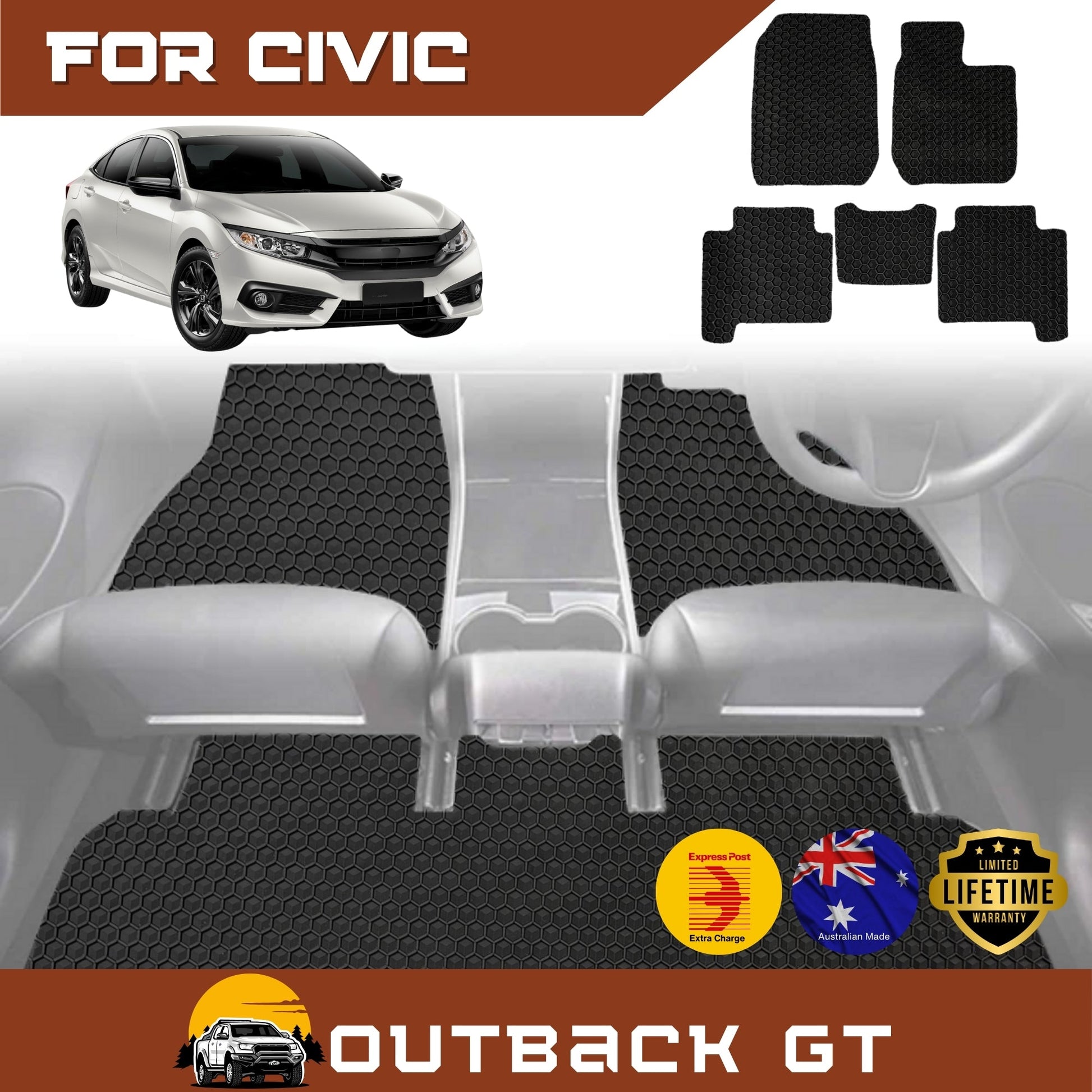 for Honda Civic 2016-2021
