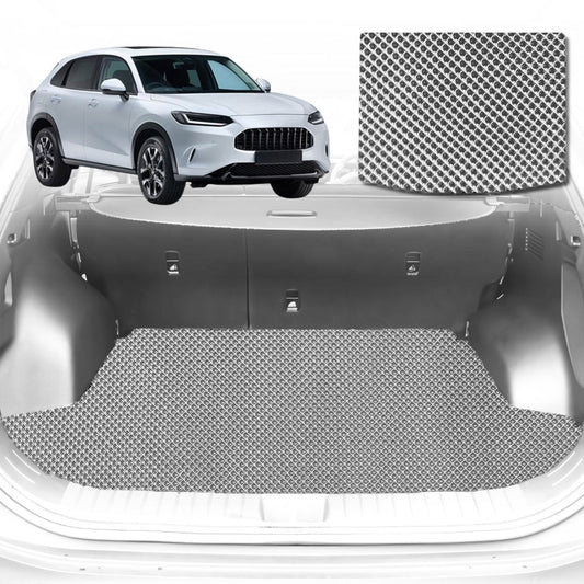 6D Diamond Car Boot Mat for All-new Honda ZR-V (RZ) 2022-Current-Cargo Mat-Grey-Outback GT