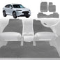 6D Diamond Car Floor Mats for Honda ZR-V 2023-Current-Full Set-Grey-Outback GT