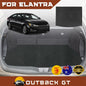 6D Diamond Car Boot Mat for Hyundai Elantra AD2016-2020 Sedan | Heavy Duty Carpet Liner