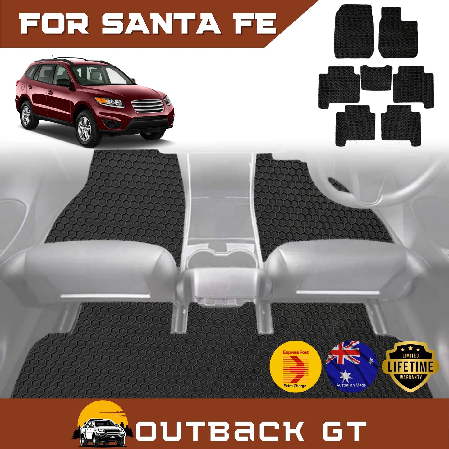 for Hyundai Santa Fe 2006-2012