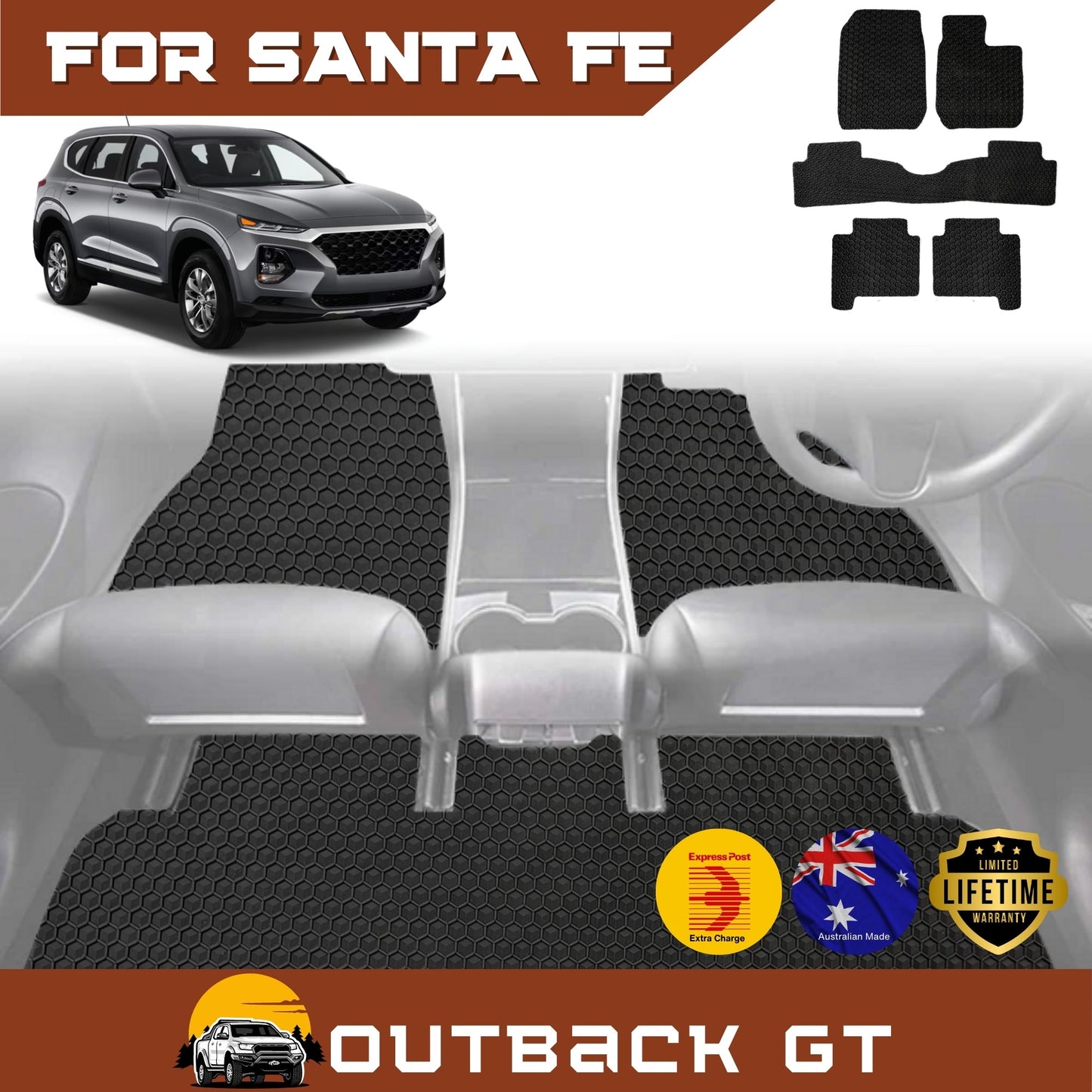 for Hyundai Santa Fe 2019-Current