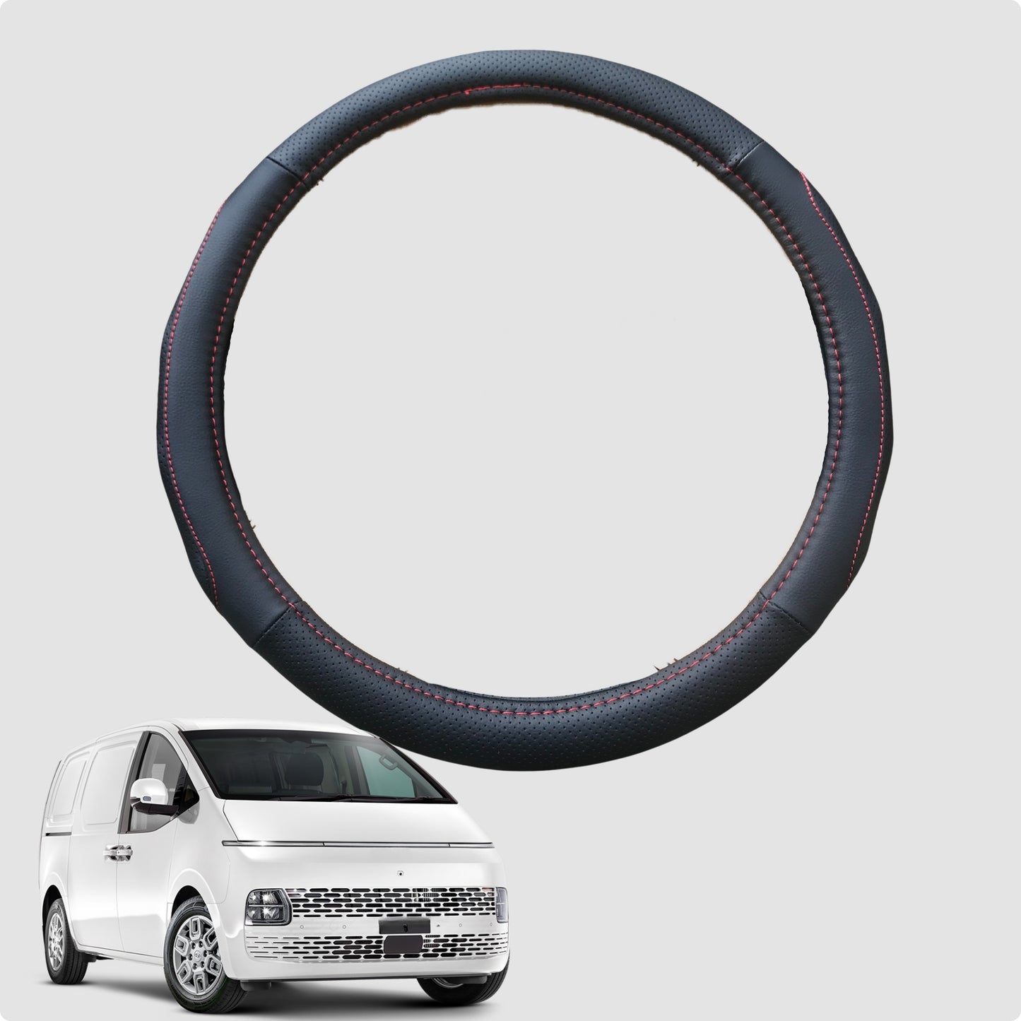 Steering Wheel Cover for Hyundai Staria 2021-Current (US4) 38CM | Circle