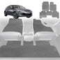 6D Diamond Car Floor Mats for Hyundai Veloster 2011-2018-Full Set-Grey-Outback GT