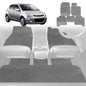 6D Diamond Car Floor Mats for Hyundai i20 2008-2015-Full Set-Grey-Outback GT