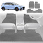 6D Diamond Car Floor Mats for Hyundai i30 N 2021-Current Hatch Fastback-Full Set-Grey-Outback GT