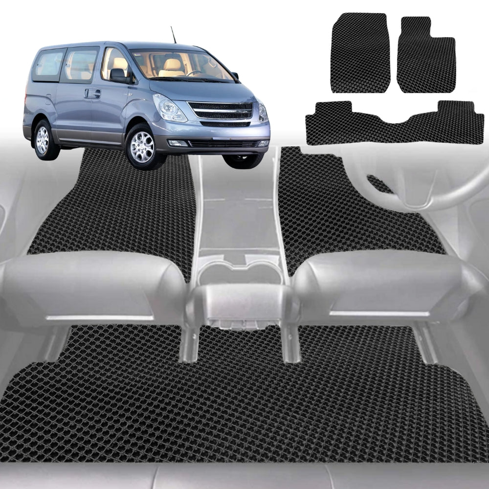 6D Diamond Car Floor Mats for Hyundai iMAX 2007-Current-Outback GT