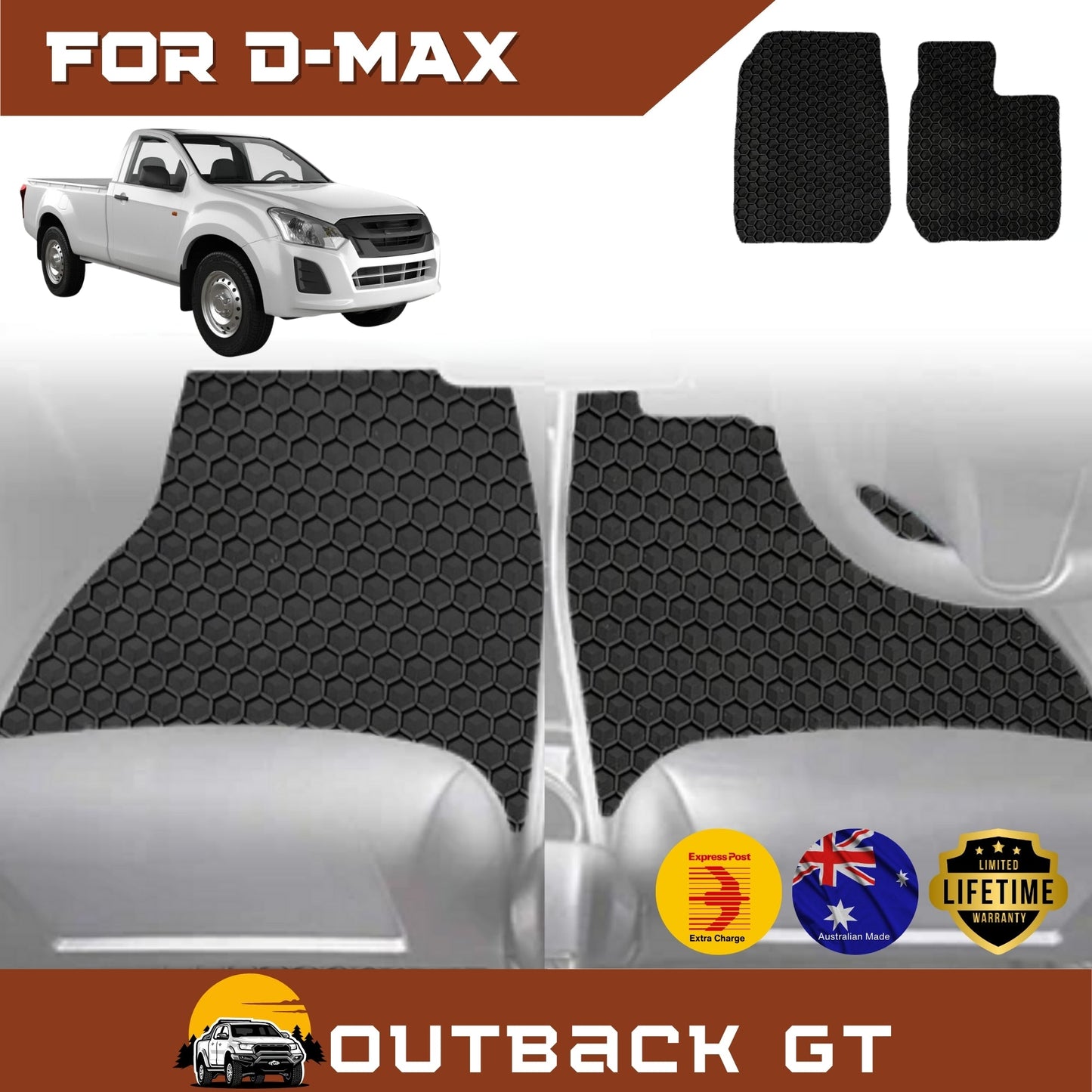 for Isuzu D-Max Single Cab 2012-2020