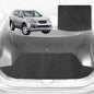 6D Diamond Car Boot Mat for Isuzu MU-X RF2013-2020-(3rd Row seats up/7 seater)-Cargo Mat-Black-Outback GT