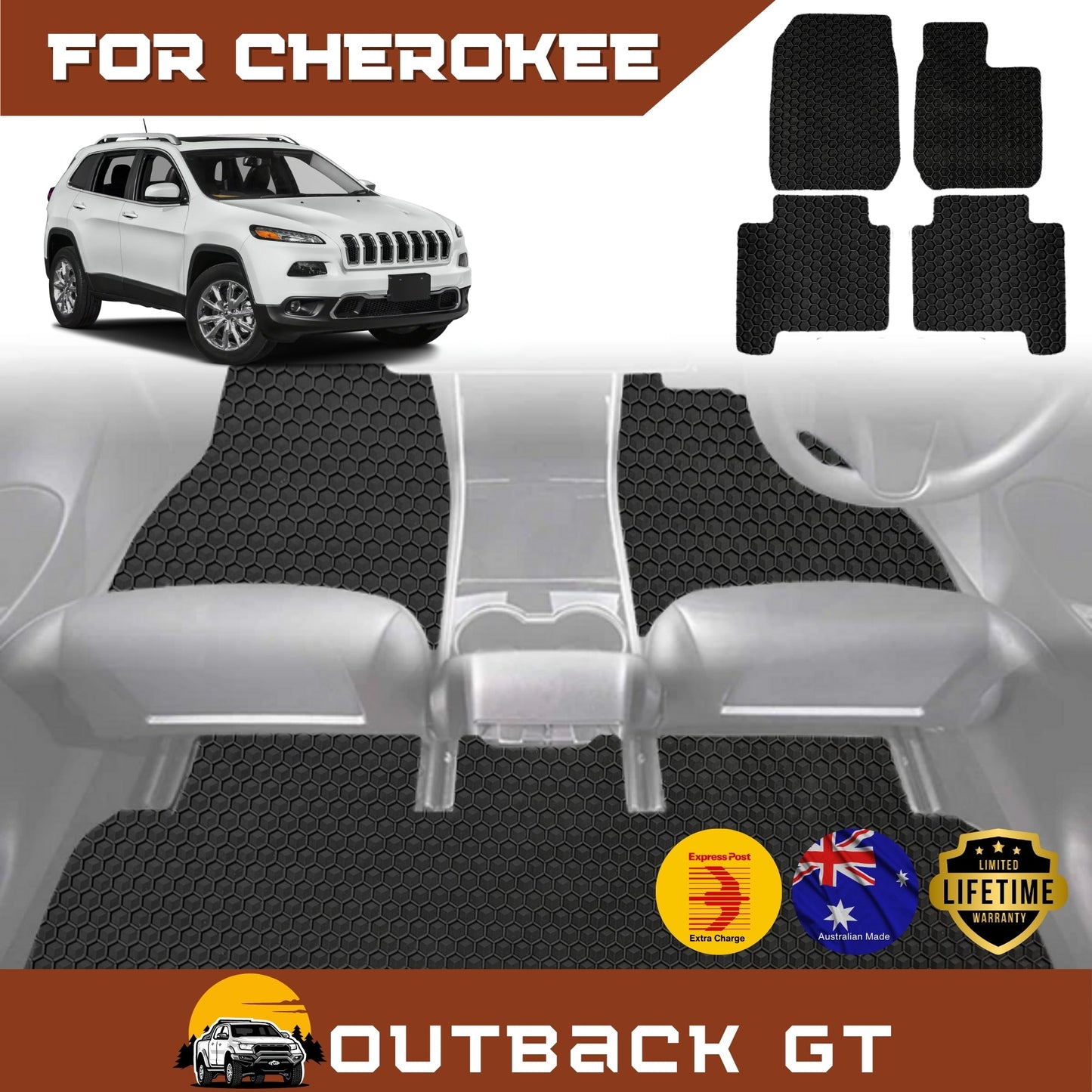 for Jeep Cherokee 2014-Current