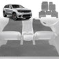 6D Diamond Car Floor Mats for Jeep Grand Cherokee 2011-2021-Full Set-Grey-Outback GT