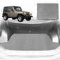 6D Diamond Car Boot Mat for Jeep Wrangler (TJ)1996-2006-Cargo Mat-Grey-Outback GT