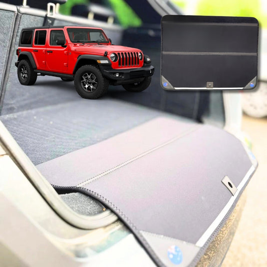 Rear Cargo Boot Bumper Protector for Jeep Wrangler (2-Door)2006-2018 72.5x55.5cm