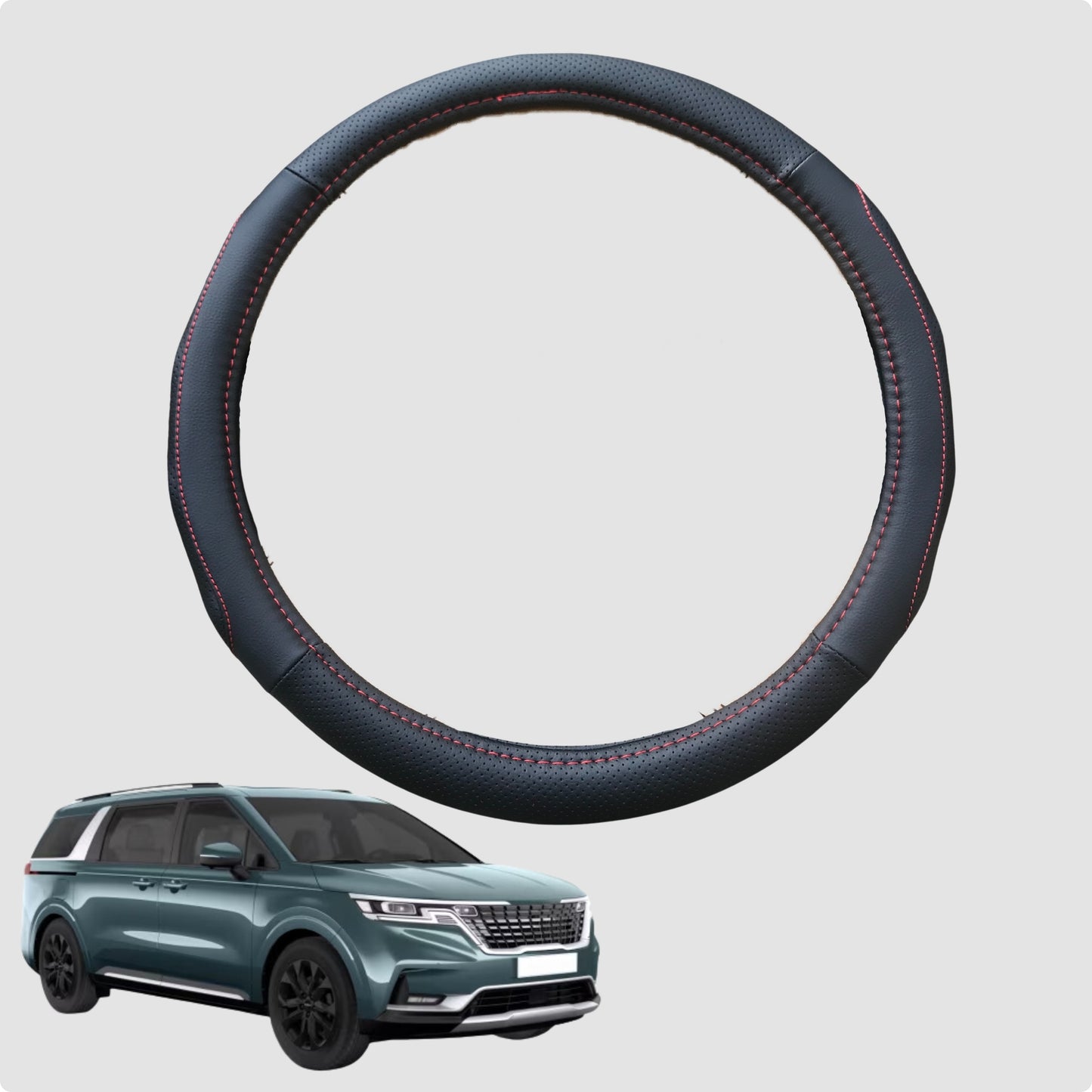 Steering Wheel Cover for Kia Carnival 2021-Current (KA4) 38CM | Circle