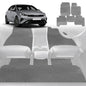 6D Diamond Car Floor Mats for Kia Cerato 2018-Current-Full Set-Grey-Outback GT