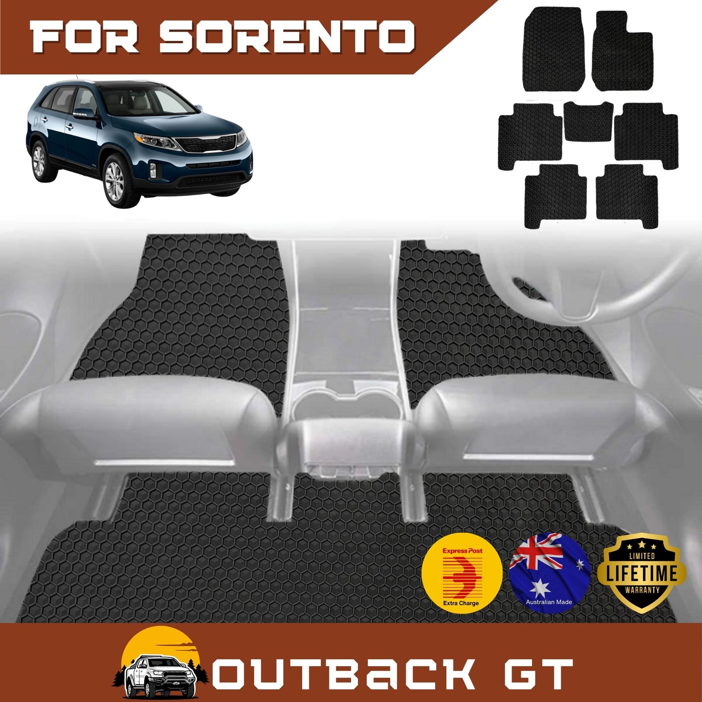 for Kia Sorento 2009-2015