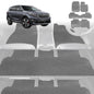 6D Diamond Car Floor Mats for Kia Sorento 2015-2020-Ultimate Set-Grey-Outback GT