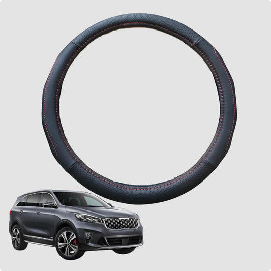 Steering Wheel Cover for Kia Sorento 2015-2020 38CM Leather | Circle
